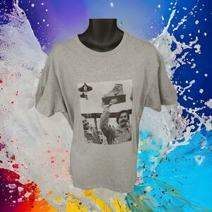 NIKE AIR JORDAN, I FEEL LIKE PABLO ESCOBAR LT. GREY 100% COTTON T-SHIRT. UNISEX.